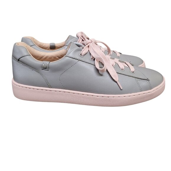 VIONIC Pro Mable Sneakers Leather Lace Up Comfort Gray Pink Women’s Size 11 - Picture 2 of 16